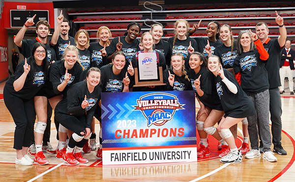 The Stags defeated Quinnipiac, 3-1, to win the MAAC Championship.
